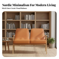 Wooden Frame Sofa and Table Group adaptable grouping Cafe Furniture Modern Minimalist look Comfortable Upholstered paddings