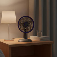 Rechargeable Desk Fan Compact Mini Air Circulator Easy to Clean for Office