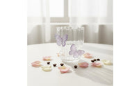 Handmade 3D Butterfly Tumbler Creative Gift Butterfly Glass Crystal Clear Drinkware for Wedding