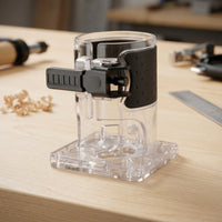 Trimmer Base with Quick-Clamp Textured-Grip for Workshops