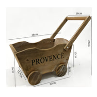 Handcart Planter Indoor Decor Versatile for Balcony, Patio