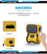 Smart Robot Early Education Toy with Voice Interaction, Touch Sensor, Multifunctional Learning Machine for Kids