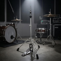 Overhead cymbalHat Stand Tripod Base Drum Hardware Locking Clamps Drumming Gear