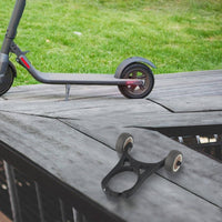Electric Auxiliary Wheel Easy to Install Push Assist Bracket Stable Support Mobility Accessory