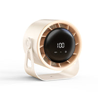 Desk Fan with Digital Display Quiet for Bedside