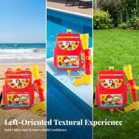 Lightweight Backpack Water Refillable Backpack Water Blaster Portable Child-Safe for Children, Toddlers, Backyard, Pool Parties, Beach