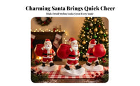 Holiday Santa Figure Statue