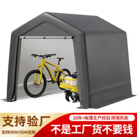 户外摩托车棚防雨防尘防晒车棚储物间阳台杂物雨棚花园储物棚车库