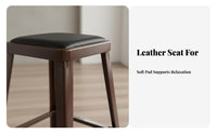 factory-and and design Backless Counter Stool full-metal Construction Indoor Seating for Cafe