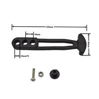 Boat T-Handle Pull LatchHandle Pull Latch Adjustable Mounting Flexible T-Handle Draw Latch for Yacht