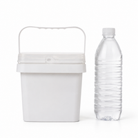 Storage Container, Pet Food, Airtight Container, PP-made, Square Bucket, With Lid, Dried Food, Food Grade