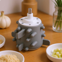 Garlic Peeling Attachment White Cap Garlic Grinder Accessory Food Tool Easy to Clean Rapid Meal Prep