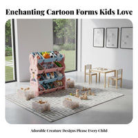 harethe designed Toy Bin Organizer Large Capacity Kids storage unit Rounded Corners