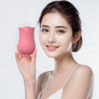 亚马逊新品玫瑰花敷脸冰格情人节礼物美容化妆用品冰敷模具护肤