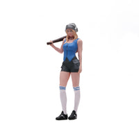 Diorama Figure Detailed Face Hand-Painted Figure Standing Pose Miniature Resin Statue