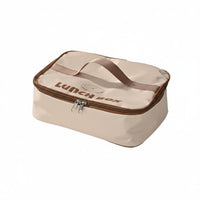 Insulated Waterproof Lunch Bag Handheld Portable Lunch Box Bag Reusable Meal Storage Easy to Clean for Students, School