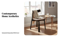 Upholstered Side Chair Modern Minimalist Design Upholstered Wood Frame Side Chair Light Luxury Design Soft Padded