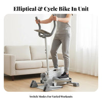 Cross Trainer Adjustable Resistance Smooth Stride Joint Friendly for Seniors