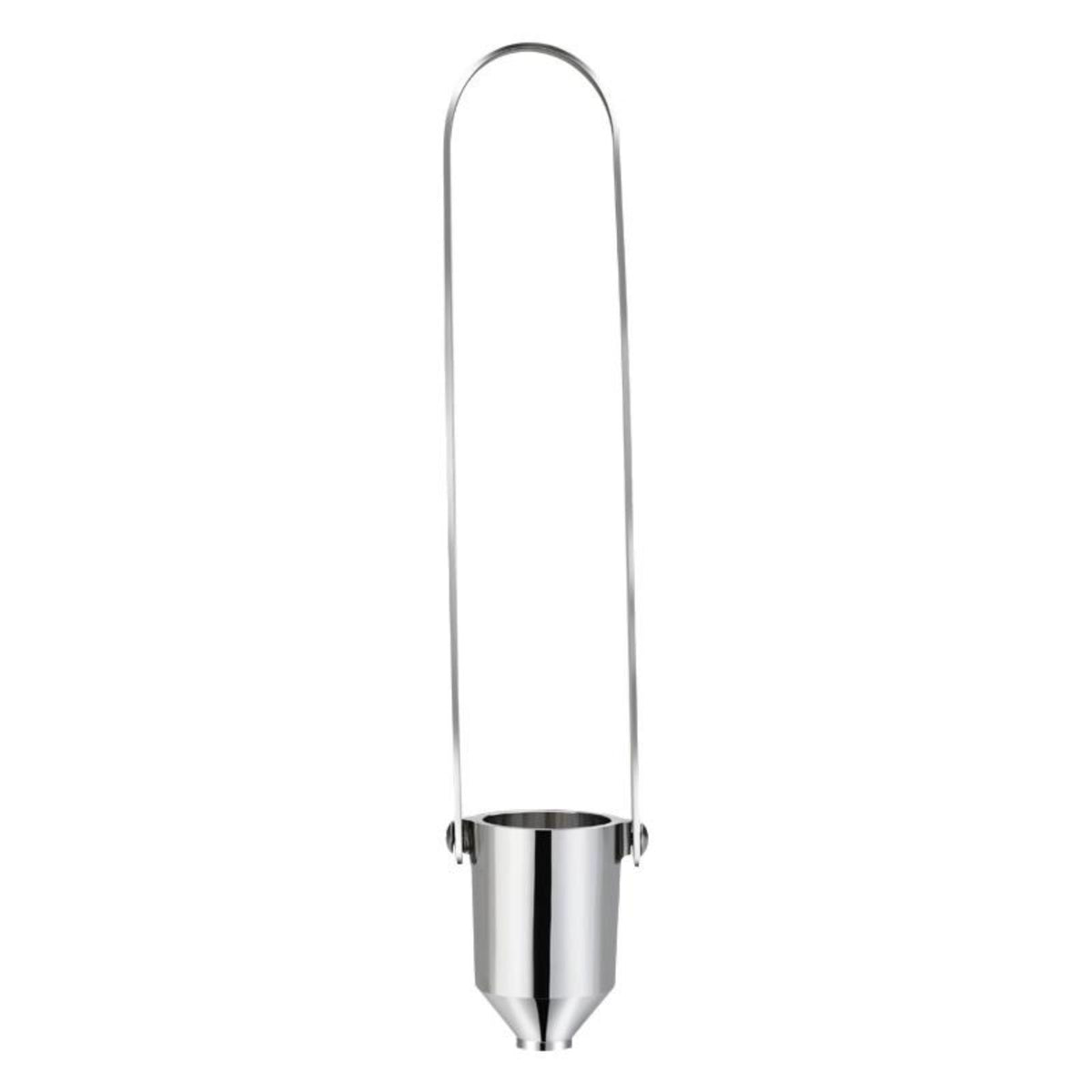 Viscosity vessel, Portable Ford fluid measurement vessel, Paint Consistency Testing, Laboratory, Aluminum Handle