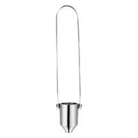 Viscosity vessel, Portable Ford fluid measurement vessel, Paint Consistency Testing, Laboratory, Aluminum Handle