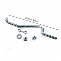 Front Mower Drawbar Arm Mounting Hardware Mower Drawbar Arm Assembly Chrome Finish Farm Equipment Part