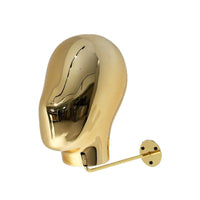 Wall-Mounted Head Display Stand for Hats