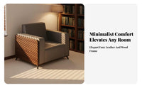 Nordic Design 3 Piece Sofa and Table Set Simple Design Upholstered Office Sofa Modern Aesthetic Reception Seating Wear-Resistant for Business Owners, Businesses, Interior Designers, Waiting Room