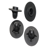 4 Pieces Chair Leg Cap with Circular Base Chair Leg Cap Low-Profile Plug for Outdoor