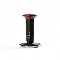Coffee Tamper with Pressure Scale Consistent Coffee Tamper Knurled for Espresso Lovers, Baristas