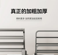 毛巾架卫生间免打孔卫浴五金挂件架子壁挂洗手间浴巾架浴室置物架