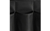 Hanging Pocket Organizer with Hooks Space-Saving Hanging Storage Organizer Heavy-Duty for Closet, Bedroom, Washroom
