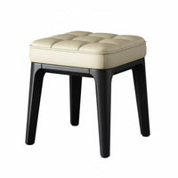 Low Stool Stackable Seating Space Saving Comfort Cushion for Bedroom