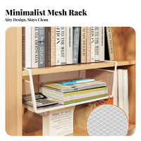 Under-Shelf Wire Basket No Drilling Required Under-Shelf Hanging Basket Sturdy