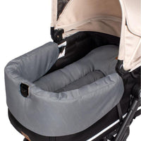 Removable, washable pet stroller mat