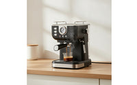 Countertop Espresso Machine with Steam Wand Coffee Expert-Quality Espresso Machine with Portafilter Manual Appliance Professional for Home Baristas, Coffee Lovers, Kitchen, Office