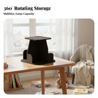 Rotating Bookshelf 360-Degree Rotation Rotating Bookshelf Multi-Tier Multi-Tier