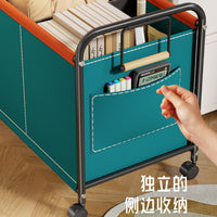 Book Storage Box with Rolling Cart for Classroom