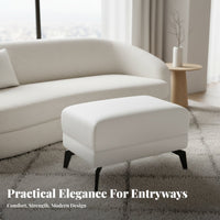 Shoe Changing Stool Soft Cushion Padded Shoe Bench Light Luxury Aesthetic