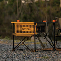 Perforated Table Panel Lightweight Table Panel with Support Rods Modular for Camping