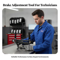 Measuring Brake Reset Tool Steel Brake Repair Tool Adjustable for Garage