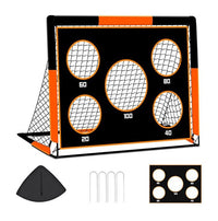 Portable 1.2m Children's Soccer Goal with Net, Foldable, for Outdoor Sports