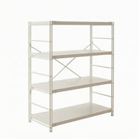 4-Tier Storage Rack Freestanding Furniture Stable for Living Room, Homeowners