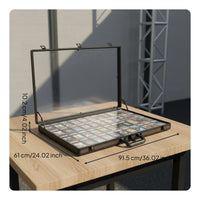 Aluminum Alloy Toolbox Custom Size Aluminum Tool Case Easy to Carry for Display