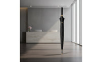 Long Handle Umbrella with 16 Ribs One-Handed Automatic Open Umbrella Windproof Heavy Duty for Commuters, Professionals, Commuting, Business Travel