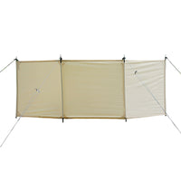 Outdoor Camping Windshield for Fire Pit, Oxford Cloth, Stainless Steel Frame, Square, 1500mm Waterproof