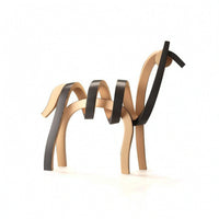 Abstract Horse Statue Modern Figurine Artistic for Living Room, Home Decorators