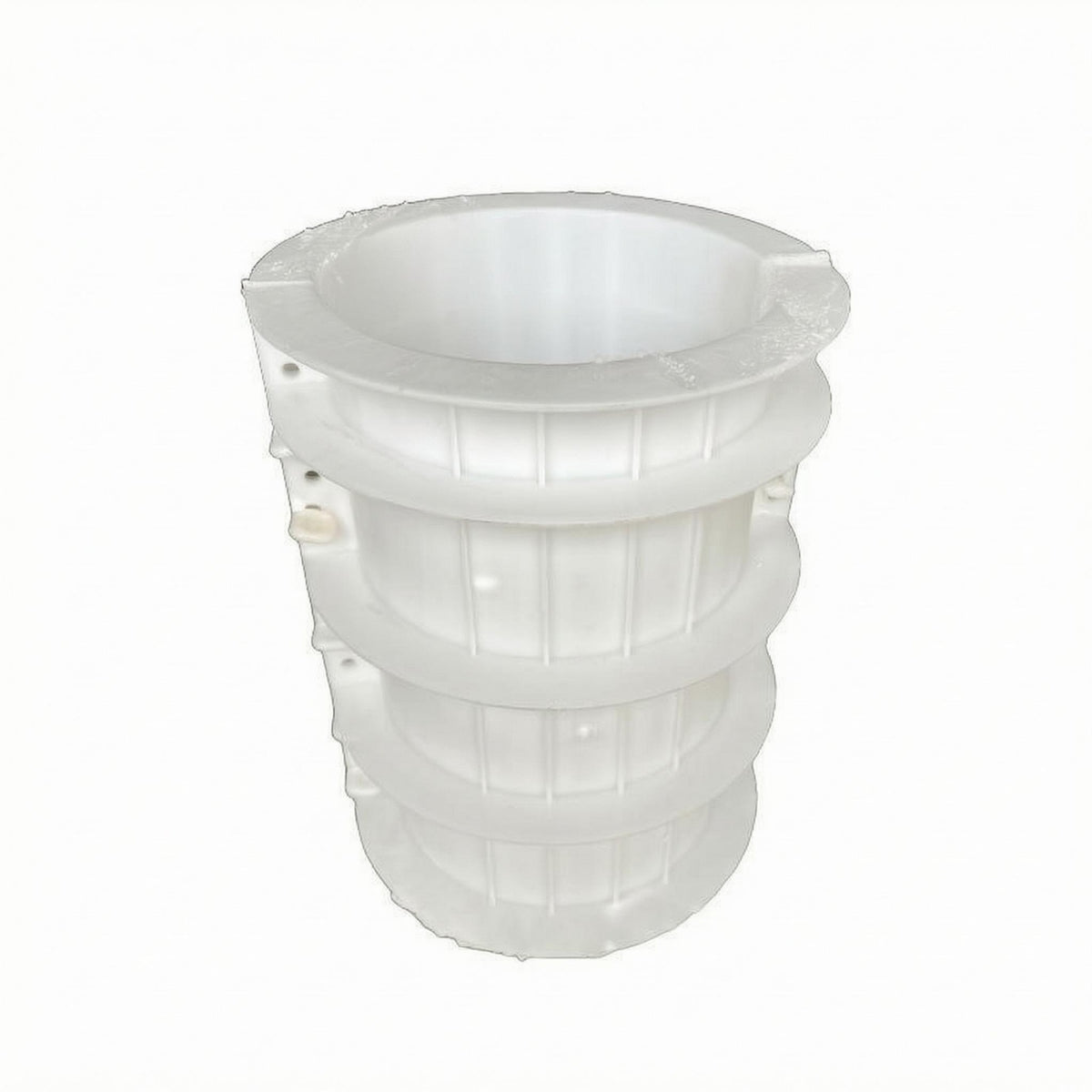 Pedestal Mold Easy Demolding Construction Supply Flanged Rim