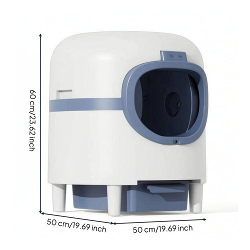 Automatic Litter Box Pull-out Enclosed Litter Box for Cats, Living Room, Apartment