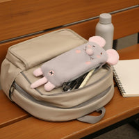 Cute Pencil Case Versatile Soft Animal Pencil Case Cartoon Character Storage Bag for Kids