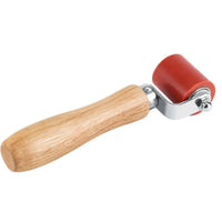 PVC Pipe and Copper Tube Burr Chamfering Tool with Red Silicone Hand Push Wheel